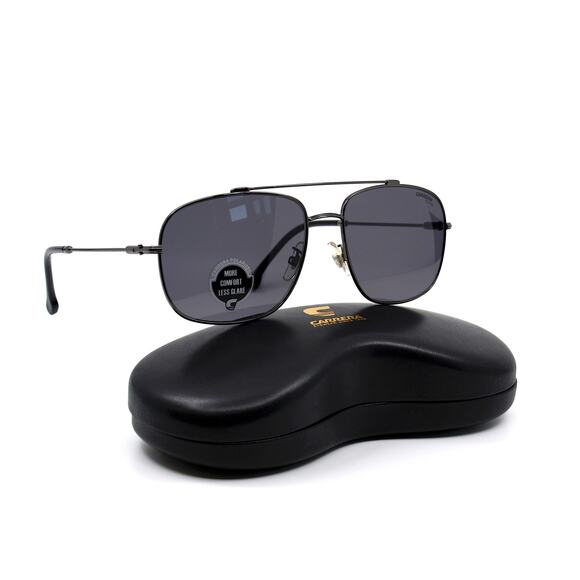 NEW CARRERA 182/F/S BLACK GREY POLARIZED AUTHENTIC SUNGLASSES - Picture 4 of 12